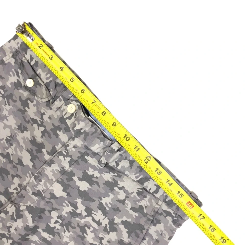 Polo Golf Ralph Lauren Camo Chino Shorts Men's Size 32 Gray 9